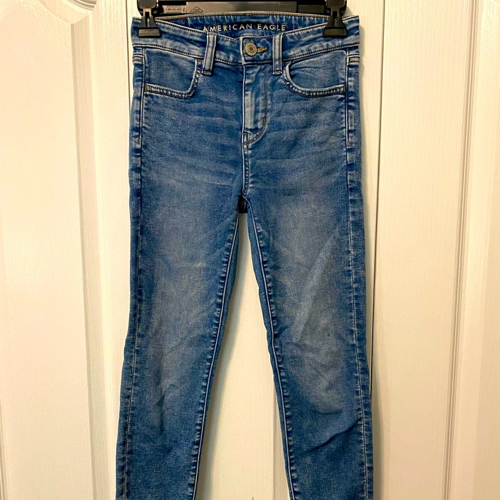 Next Level Stretch Jeans High Rise Jeggings (Cozy)
